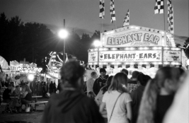 There was a long line for Elephant Ears.